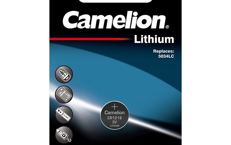 باتری سکه ای لیتیوم کملیون مدل Lithium CR1216