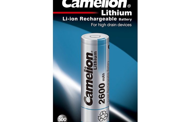 باتری قابل شارژ لیتیوم یون مدل Lithium-ion ICR18650-2600