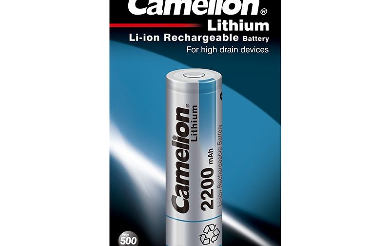باتری قابل شارژ لیتیوم یون مدل Lithium-ion ICR18650-2200