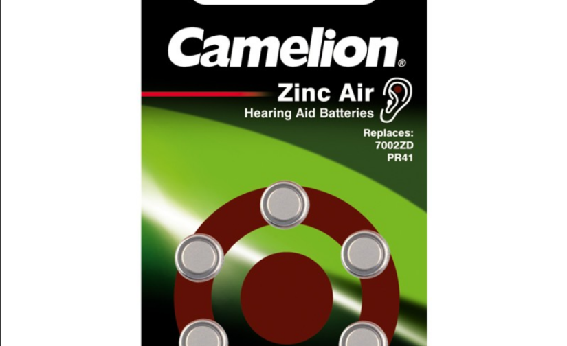 باتری سمعکی هوا-روی کملیون مدل Hearing Aid Zinc Air A312